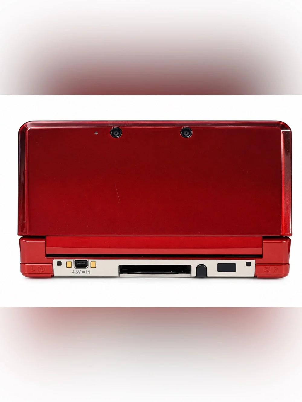 Nintendo 3DS Handheld Game Console CTR-001 Red-Charger, Stylus, 2GB Card, Game